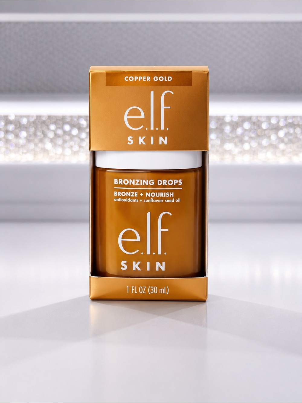 ELF Skin Bronzing Drops Copper Gold